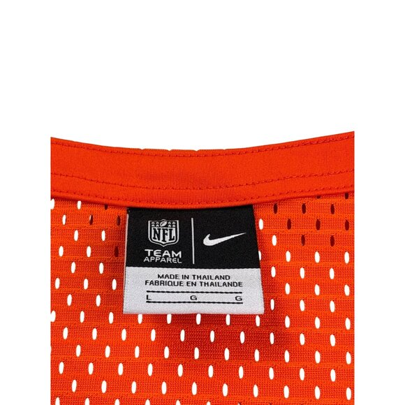 Nike NFL Team Apparel Denver Broncos Womens Mesh Jersey Top Size L - Picture 6 of 8